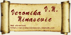 Veronika Minašević vizit kartica